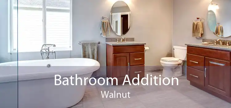 Bathroom Addition Walnut