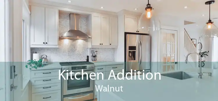 Kitchen Addition Walnut