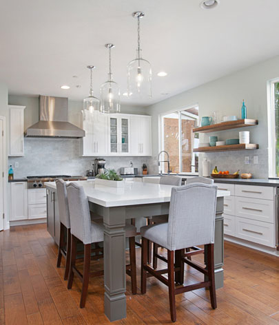 Kitchen Addition in Walnut